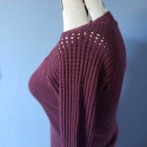 Cutout 2-pc Sweater Dress Size Medium by Express